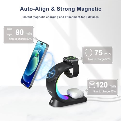 Magnetic Wireless Charger Stand