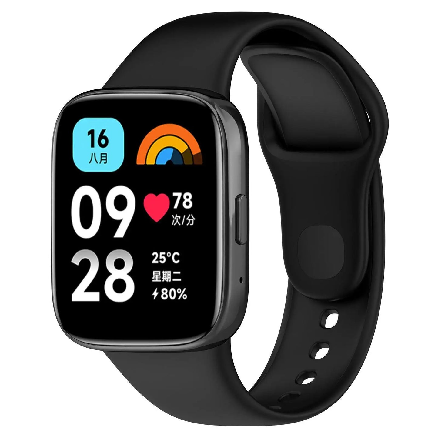 Silicone Band Strap for Redmi Watch 3 Active Watch 3 Lite Soft Wrist Smart for Xiaomi Redmi 3 Series watchBand Accessories