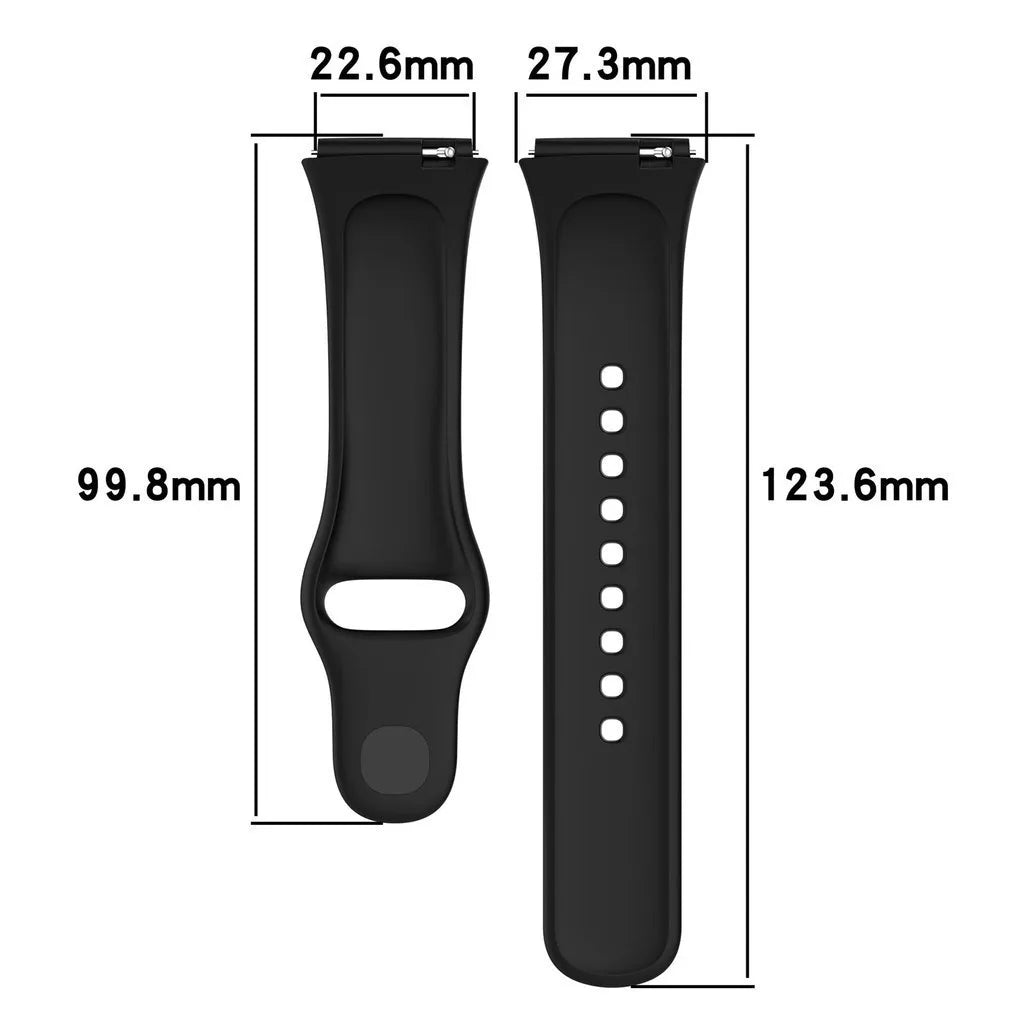 Silicone Band Strap for Redmi Watch 3 Active Watch 3 Lite Soft Wrist Smart for Xiaomi Redmi 3 Series watchBand Accessories