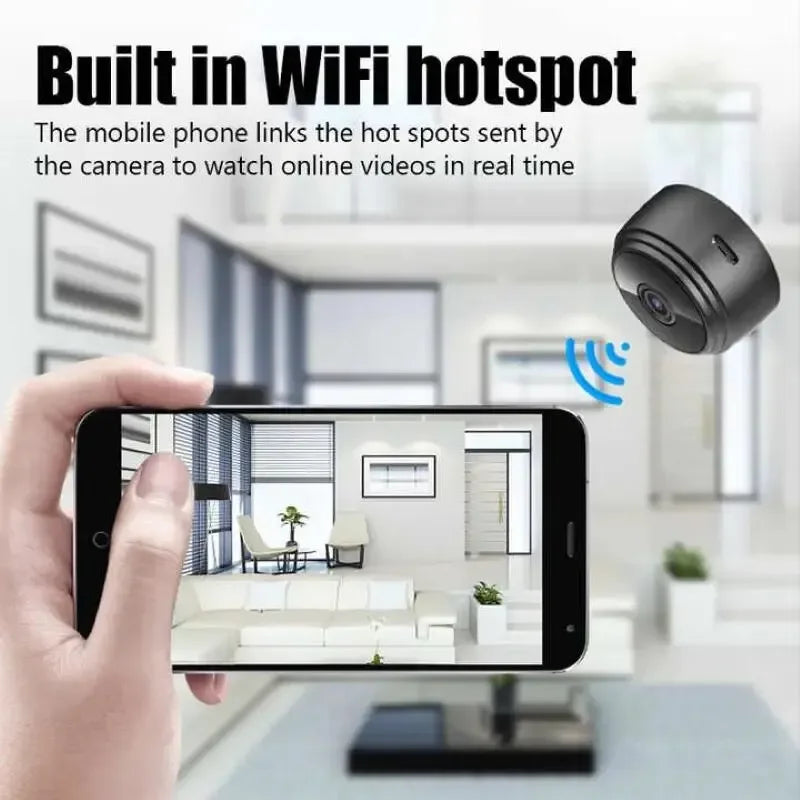 Xiaomi A9 Mini 1080p HD Wifi Camera Indoor Safety Micro Wireless Monitor Camcorders Night Version Video Intelligent Home Camera