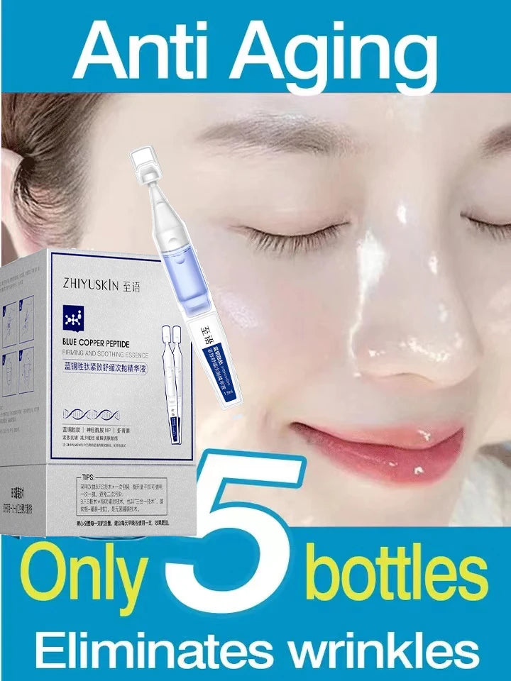 30Pcs Collagen Boost Serum Ceramide Repair Firm Smooth Essence Hyaluronic Acid Anti Wrinkle Aging Whitening Dark Spot Skin Care