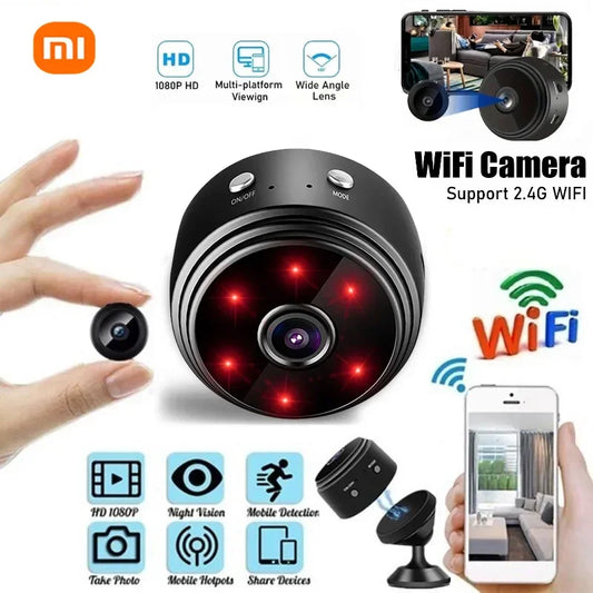 Xiaomi A9 Mini 1080p HD Wifi Camera Indoor Safety Micro Wireless Monitor Camcorders Night Version Video Intelligent Home Camera